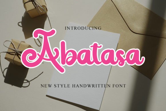 Abatasa Font: Elevating Small Business Branding with Style