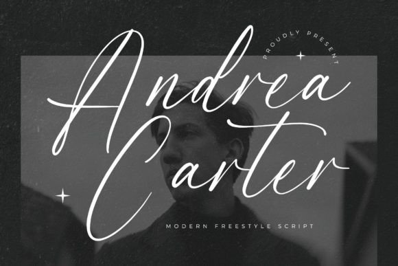 Andrea Carter: A Stylish Handwritten Font for Web Design