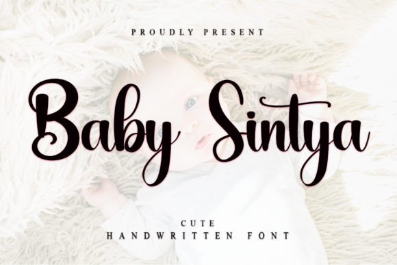 Baby Sintya: A Handwritten Typeface for Modern Web Design