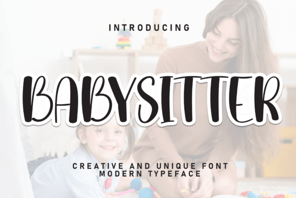 Babysitter Font: A Friendly Handwritten Typeface for Branding