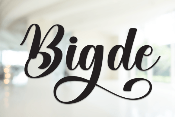 Bigde Font Review: Elevating Editorial Design with Handwritten Elegance