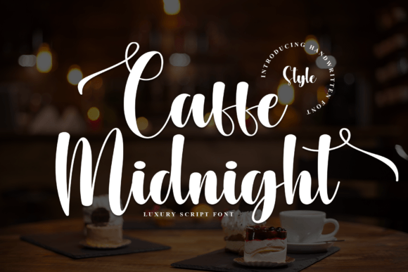 Caffe Midnight: A Playful Typeface for Modern Branding