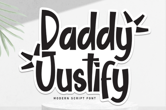 Daddy Justify Font for Modern Web Design