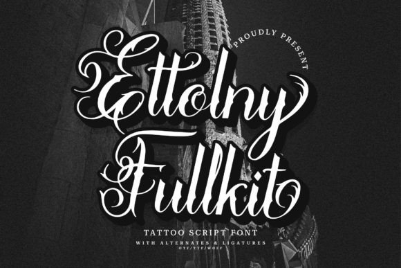 Ettolny Fullkit: A Refined Script Typeface for Editorial Design