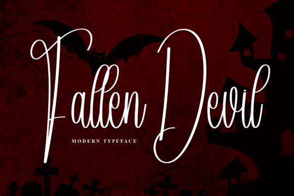 Fallen Devil Font Review: A Playful Handwritten Typeface for Brands