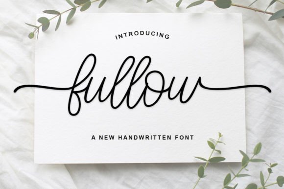 Fullow: A Signature Typeface for Modern Web Design