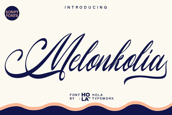 Melonkolia: The Script Font That Elevates Your Brand