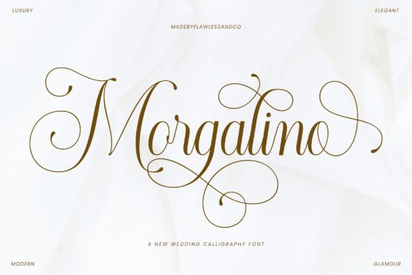 Morgalino Typeface for Elegant Editorial Design