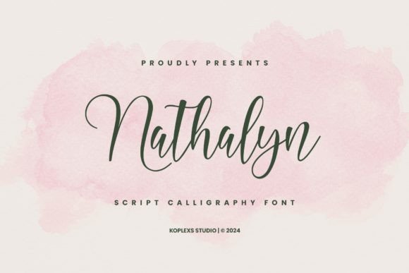 Nathalyn: A Timeless Script Font for Editorial Design