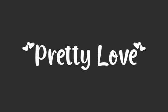 Pretty Love: A Handwritten Font for Makers