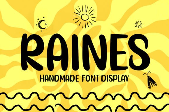 Raines Font: A Bold Handwritten Typeface for Makers