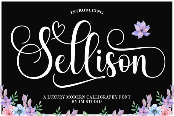 Sellison Font: Elevating Brand Identity with Script Elegance