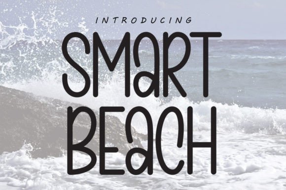 Smart Beach: A Refined Script Font for Editorial Design