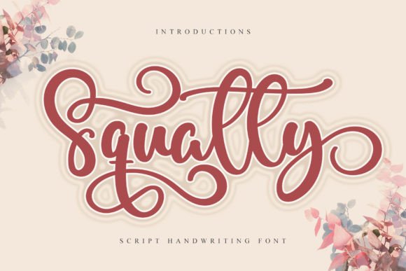 Squatty Font: A Dainty Script for Small Business Branding