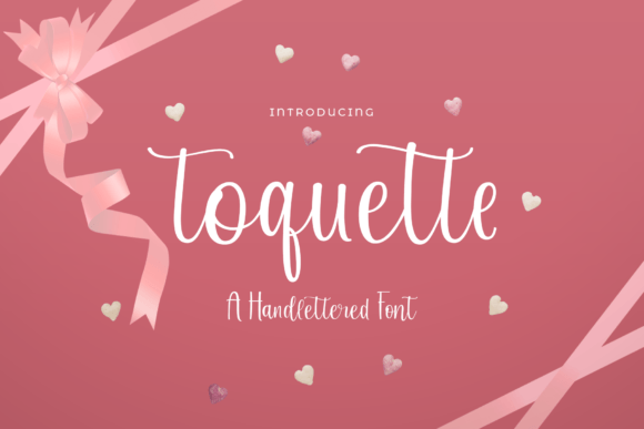 Toquette: A Modern Script Font for Editorial Design