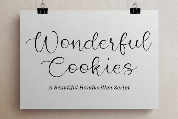 Wonderful Cookies Font Review for Marketers